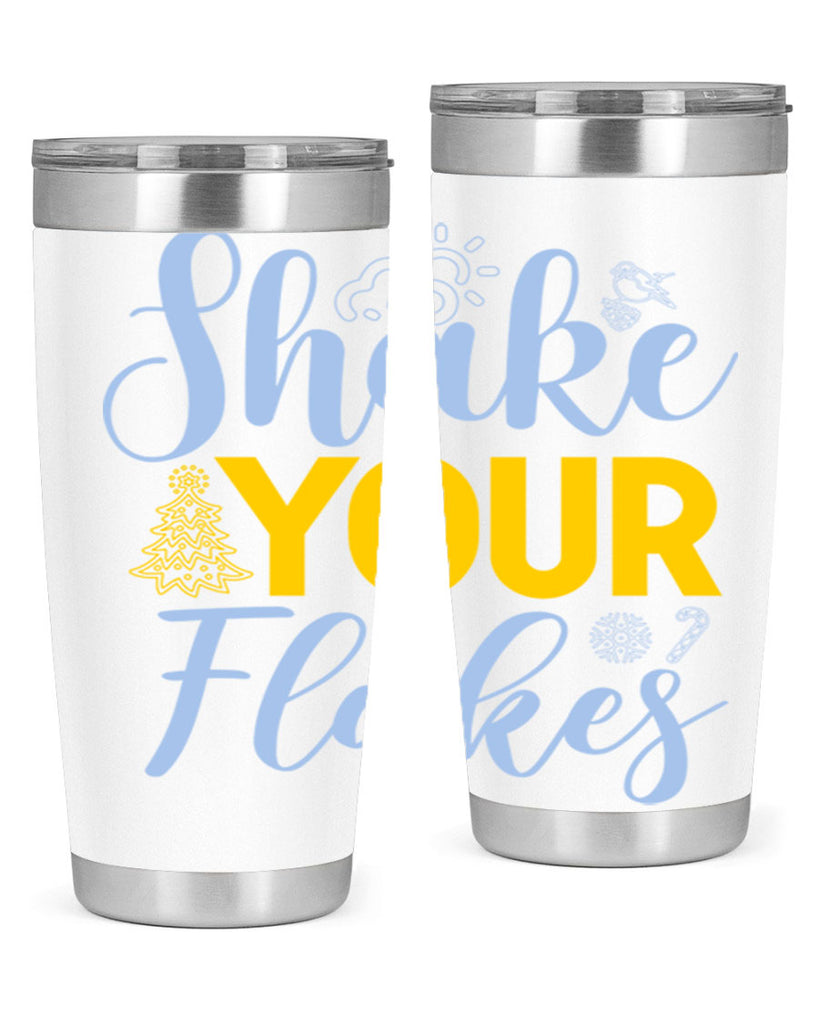 Shake your flakes361#- winter- Tumbler