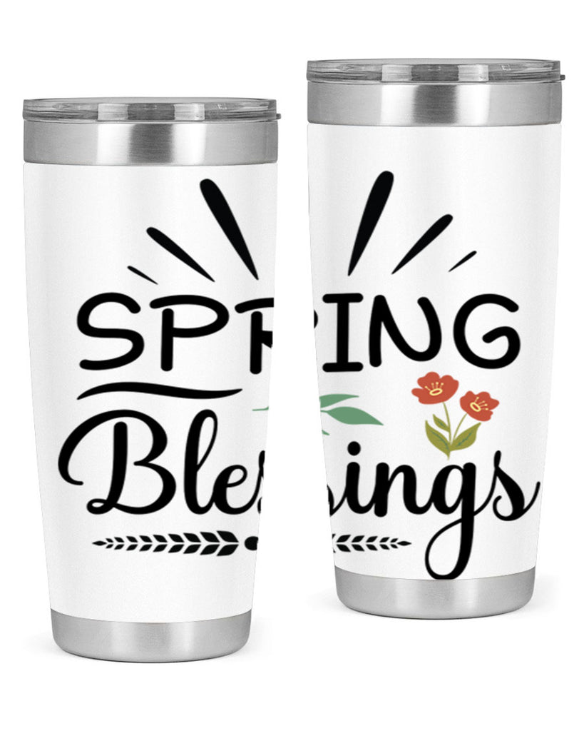 Spring Blessings  482#- spring- Tumbler