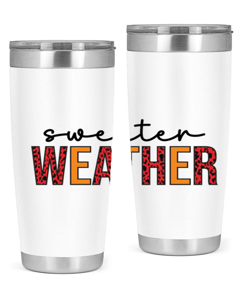 Sweater Weather 587#- fall- Tumbler