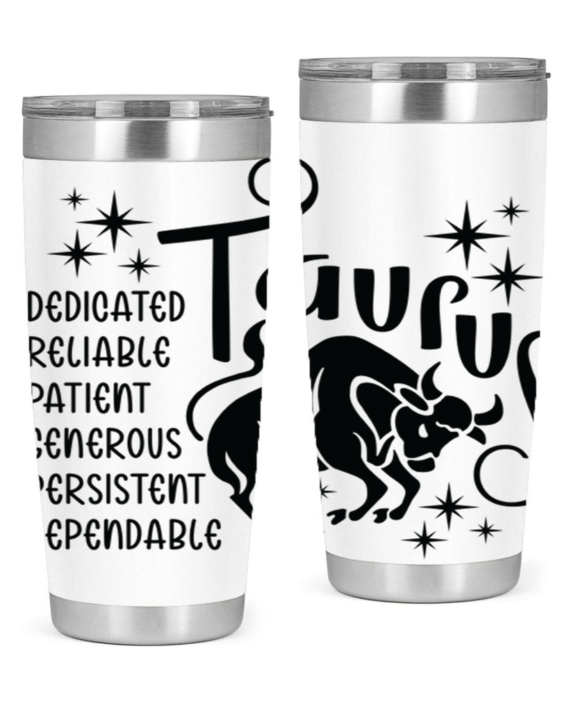 Taurus 486#- zodiac- Tumbler