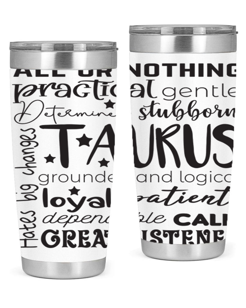 Taurus 573#- zodiac- Tumbler