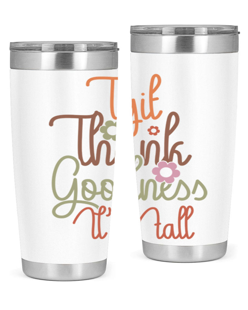 Tgif Thank Goodness Its Fall 596#- fall- Tumbler