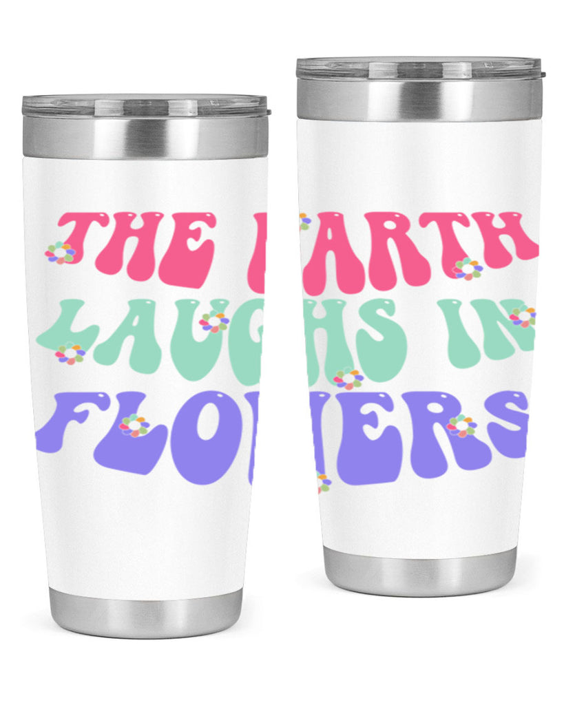 The earth laughs in flowers 532#- spring- Tumbler