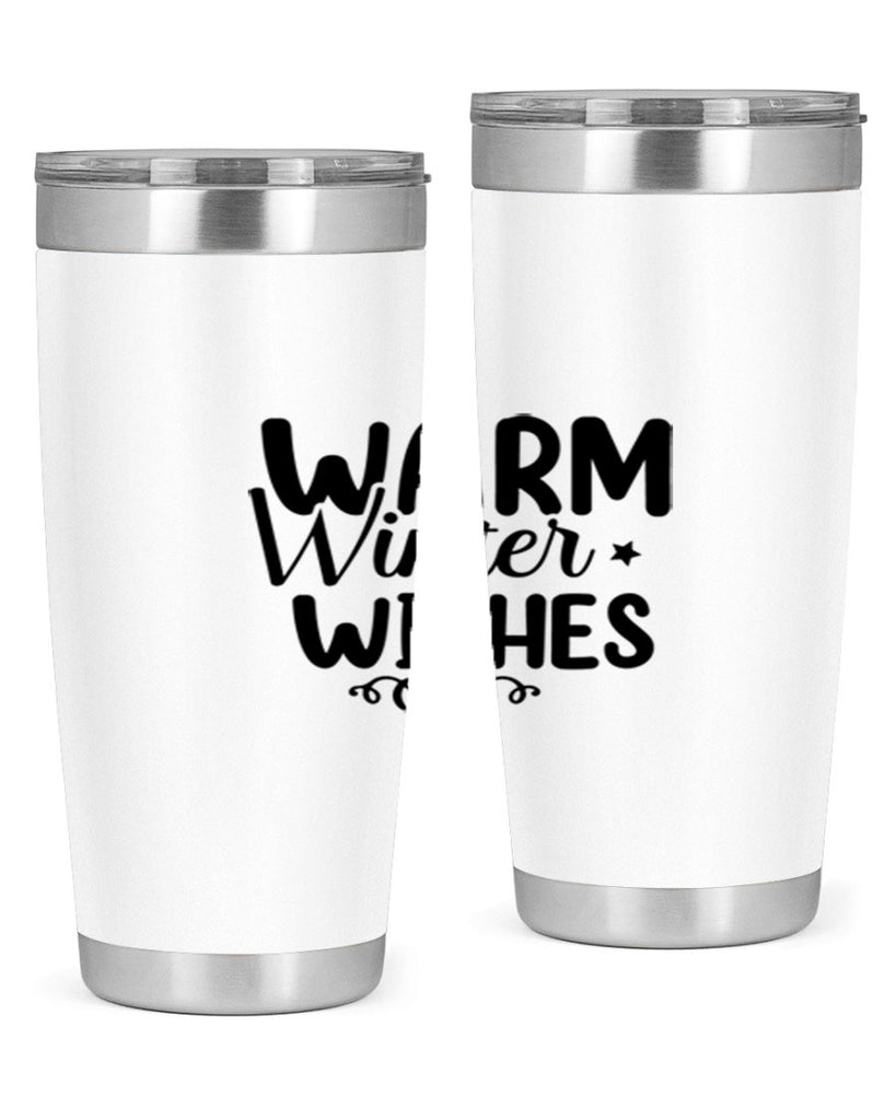Warm Winter Wishes 453#- winter- Tumbler