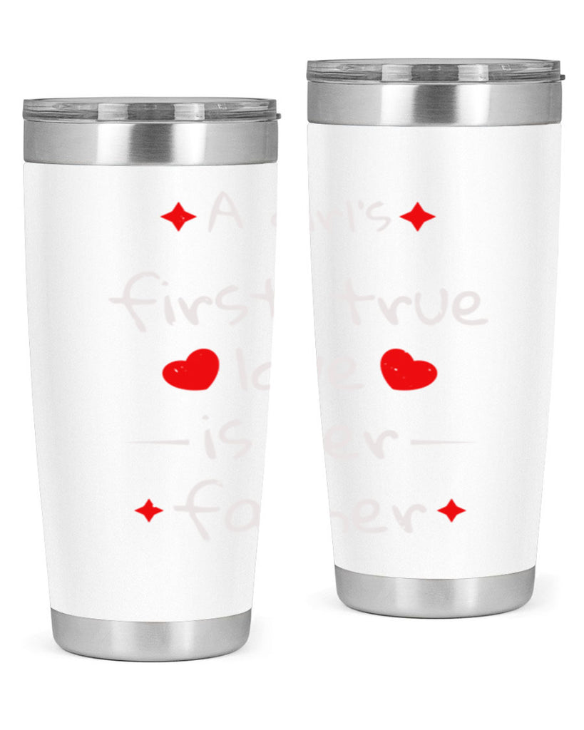 a girl’s first true 116#- fathers day- Tumbler
