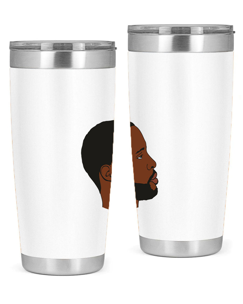 black man 35#- black men - boys- tumbler