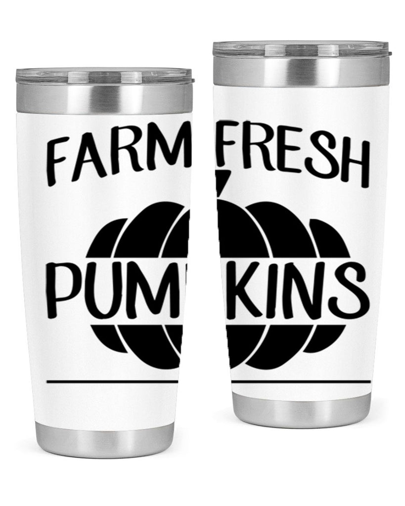 farm fresh pumpkins 173#- fall- Tumbler