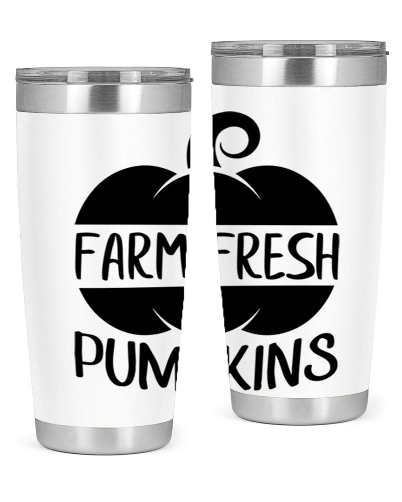 farm fresh pumpkins 174#- fall- Tumbler