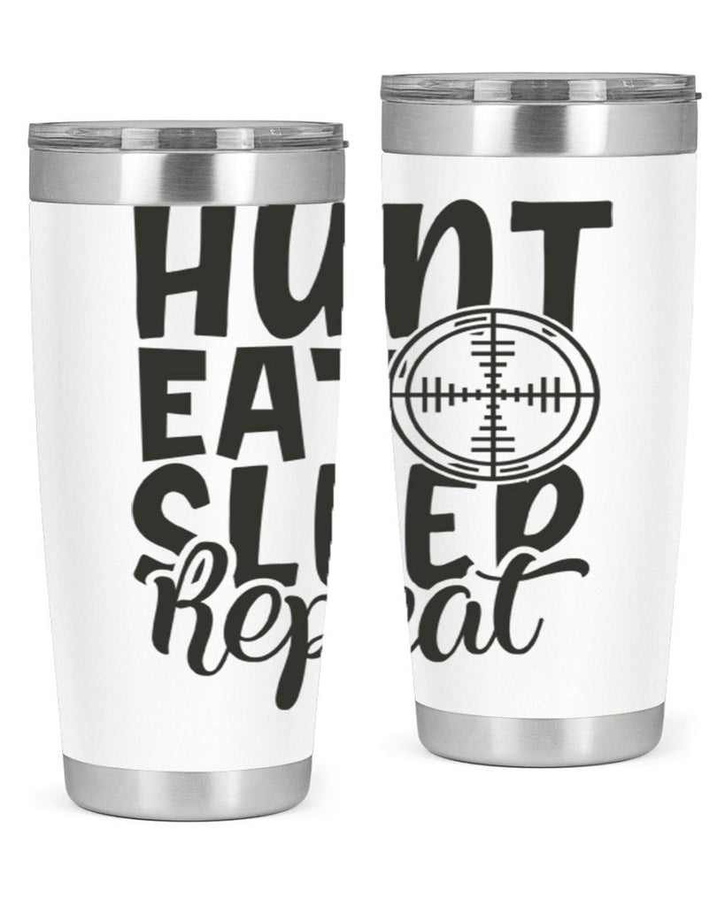 hunt eat sleep repeat 11#- hunting- Tumbler