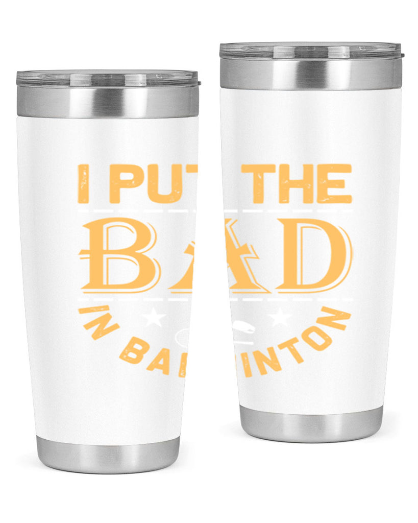 i 1056#- badminton- Tumbler