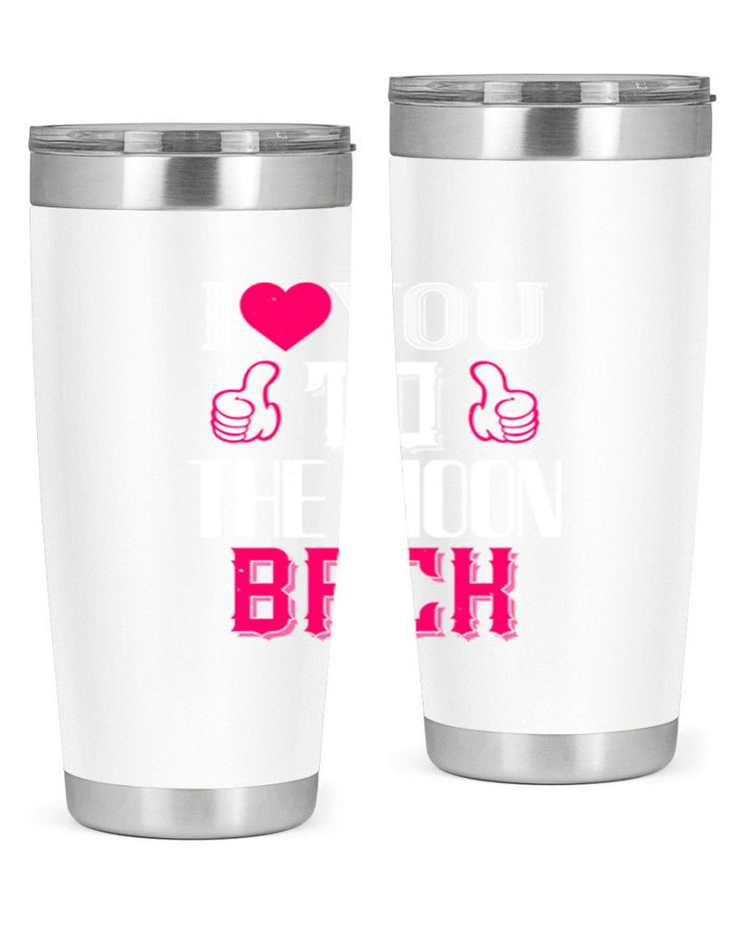 ilove you to the moon beach 49#- valentines day- Tumbler
