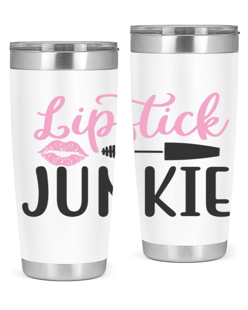 lipstick junkie Style 154#- make up- Tumbler