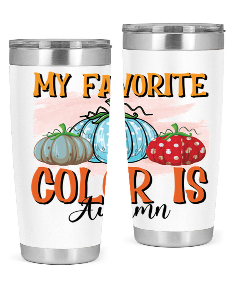 my favorite color is autumn 436#- fall- Tumbler