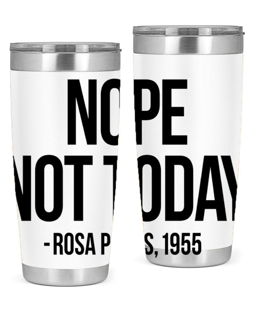 nope not today rosa parks 60#- black words phrases- Cotton Tank