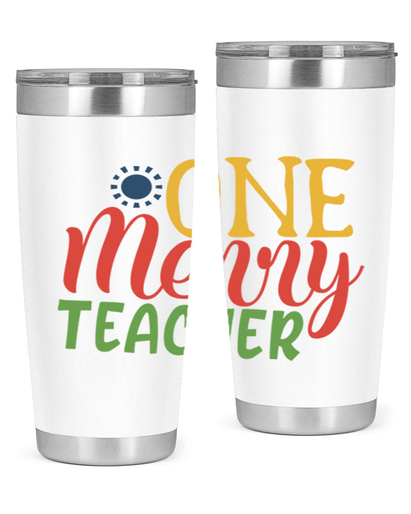 one merry teacher Style 162#- teacher- tumbler