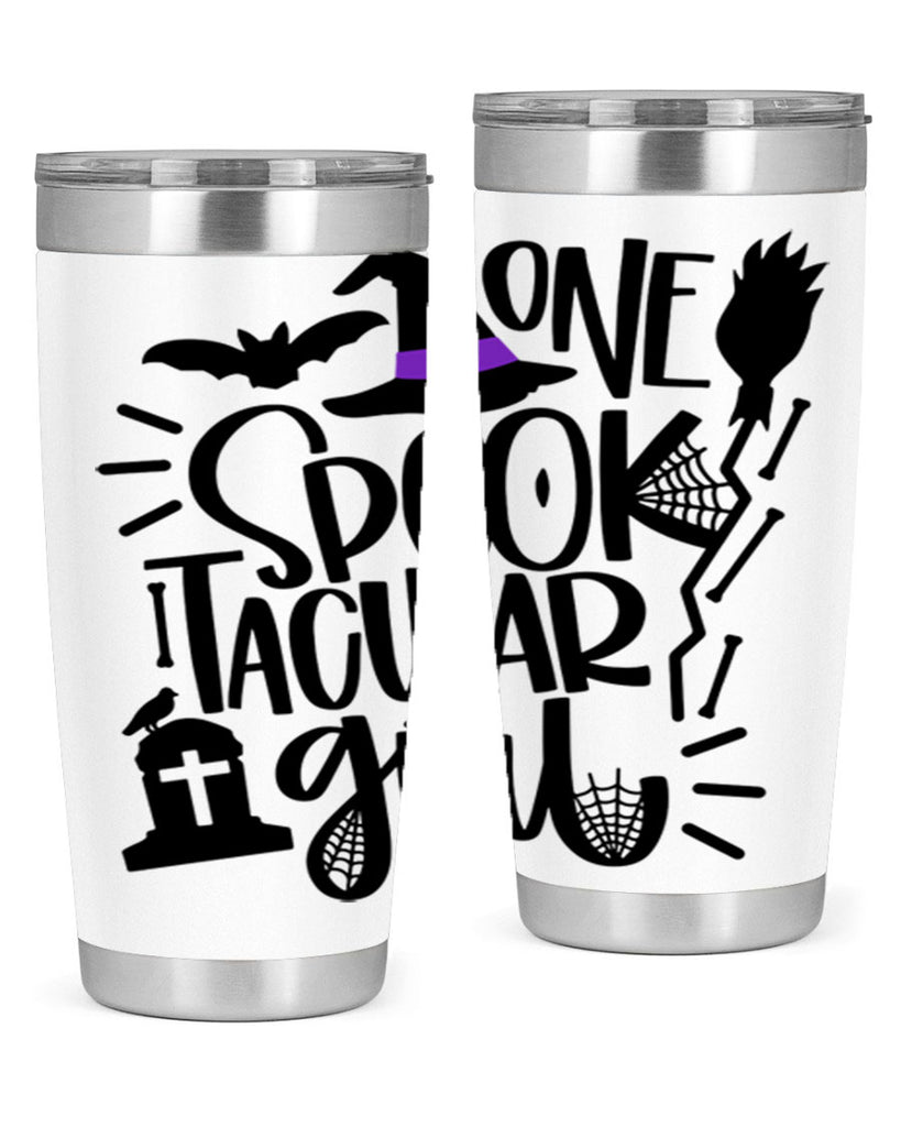one spooktacular girl 36#- halloween- Tumbler