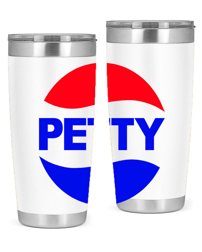 petty  pepsi 54#- black words phrases- Cotton Tank