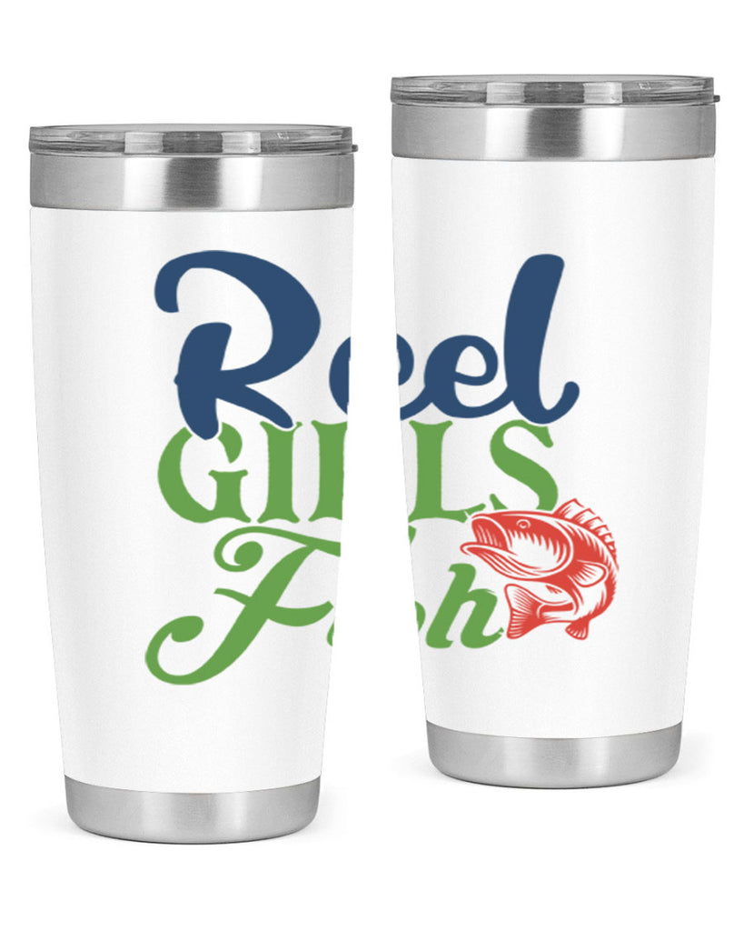 reel girls fish 199#- fishing- Tumbler