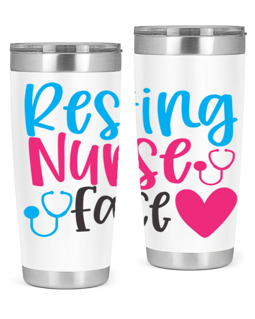 resting nurse face Style Style 56#- nurse- tumbler