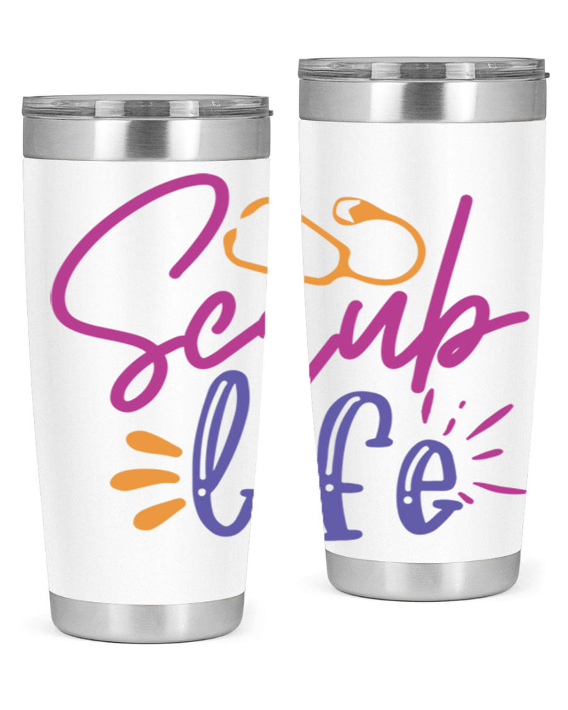 scrub life Style Style 43#- nurse- tumbler