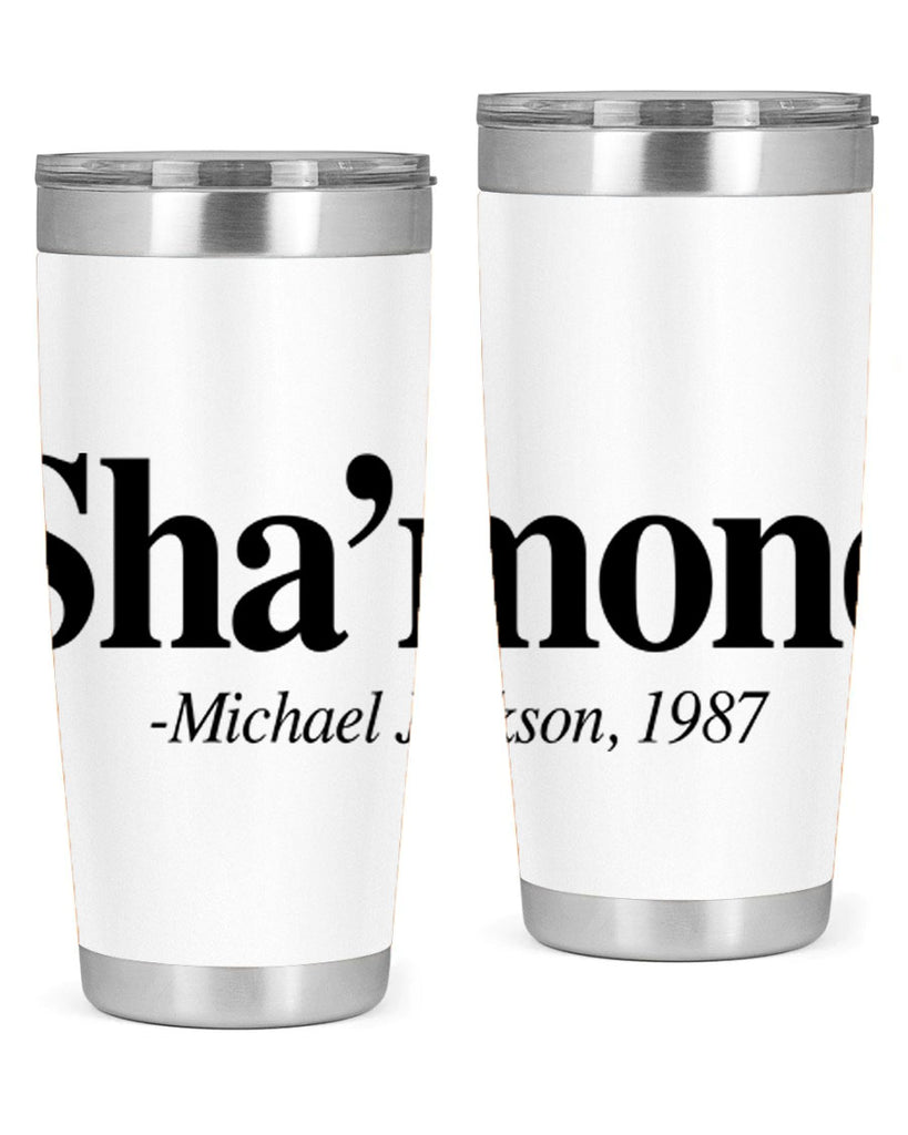 shamone 37#- black words phrases- Cotton Tank