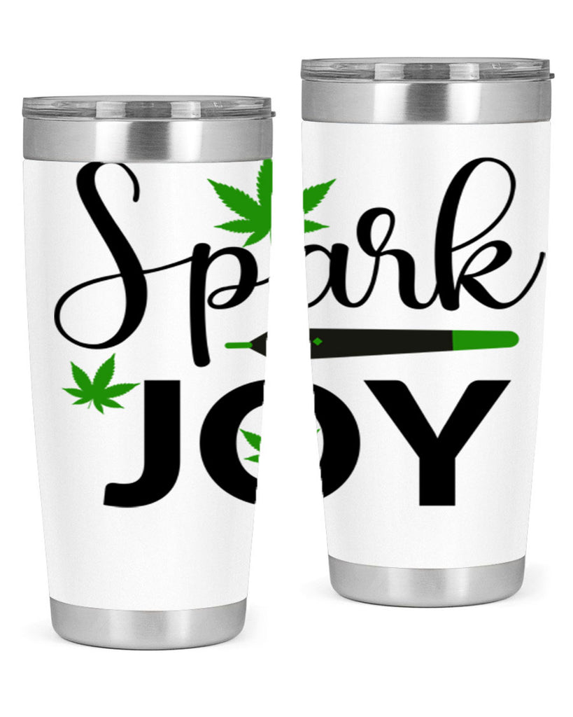 spark joy 250#- marijuana- Tumbler