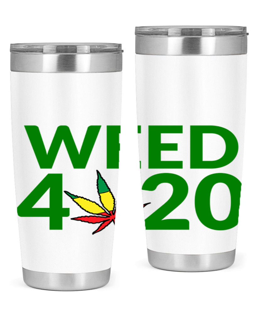weed 420 cannabis 281#- marijuana- Tumbler