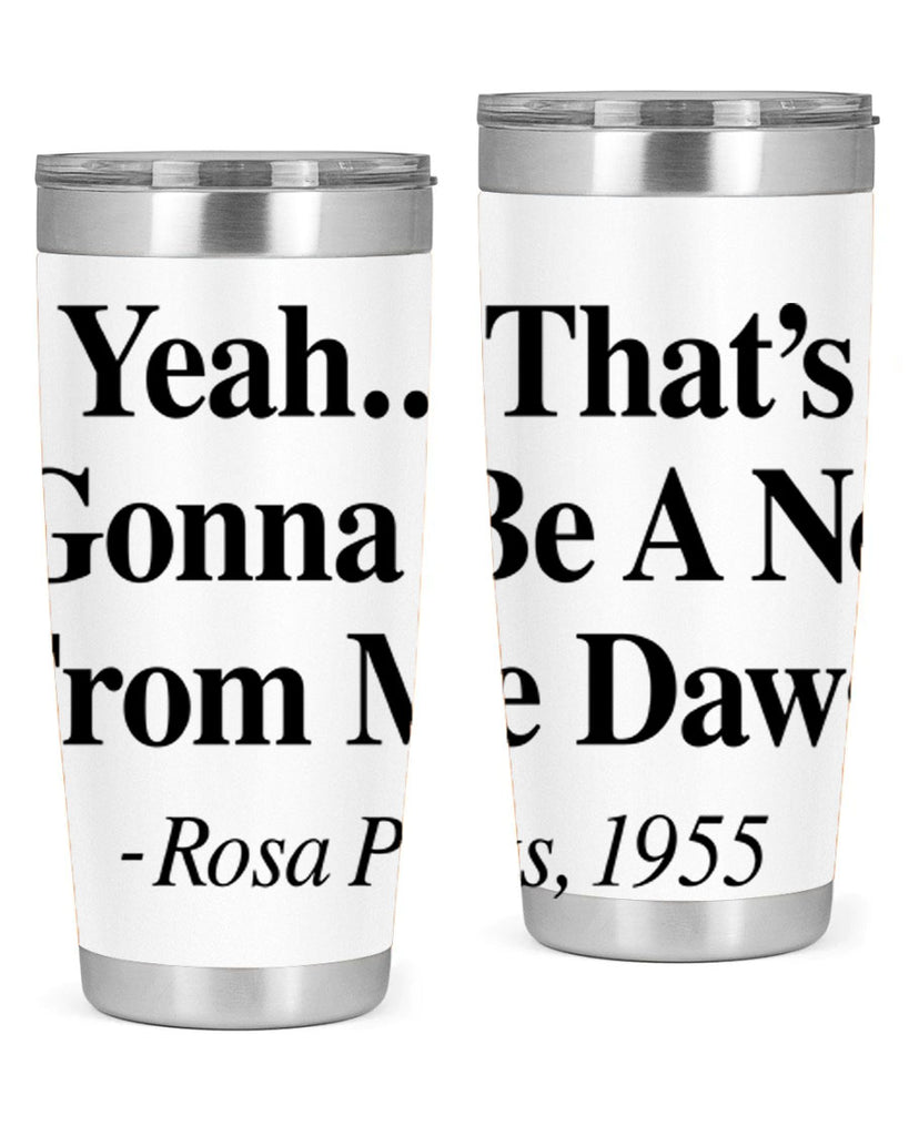 yeah thats gonna be a no from me dawg rosa parks 3#- black words phrases- Cotton Tank