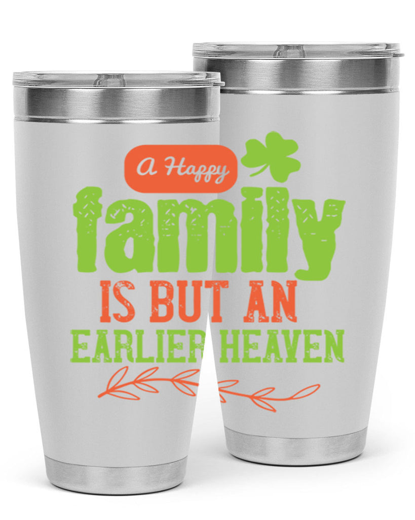 A happy family is but an earlier heaven Style 54#- baby- Tumbler