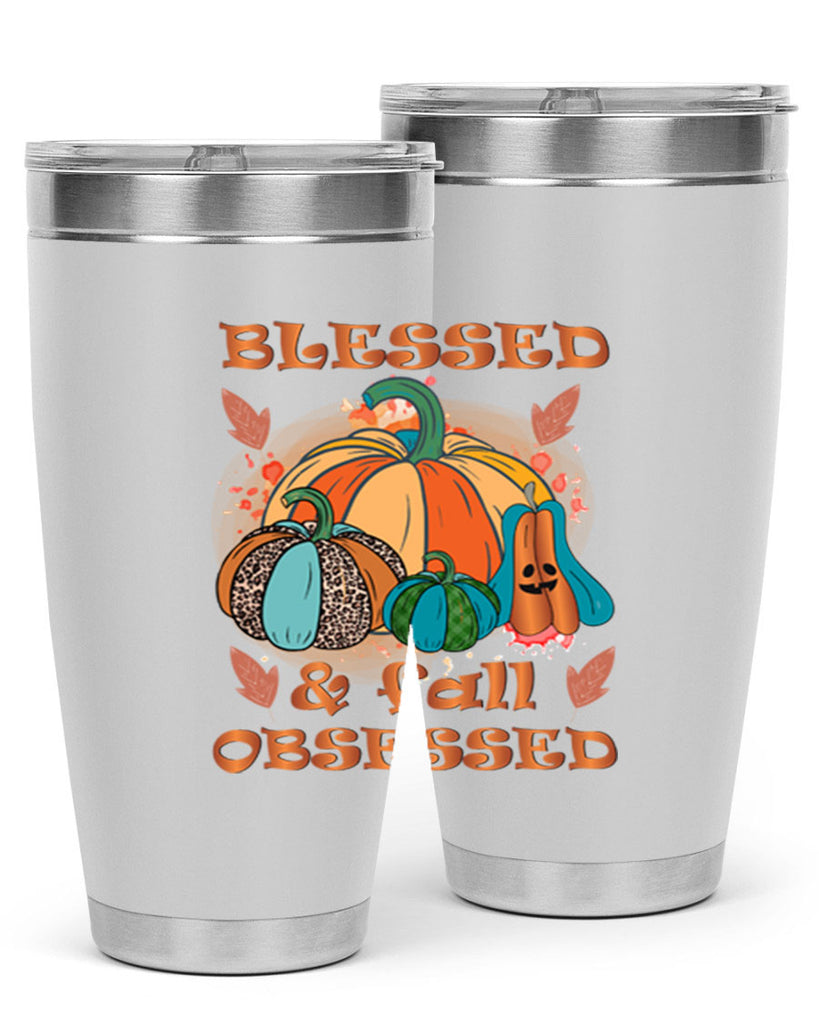 Blessed Fall Obsessed 49#- fall- Tumbler