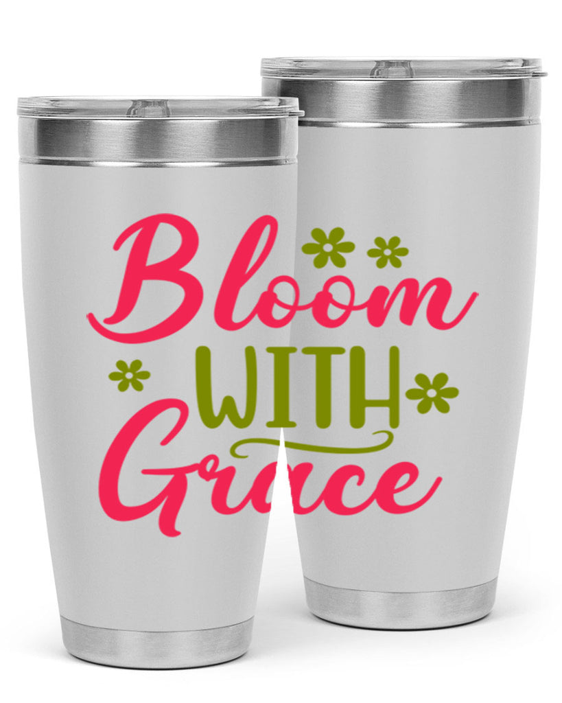 Bloom With Grace 80#- spring- Tumbler