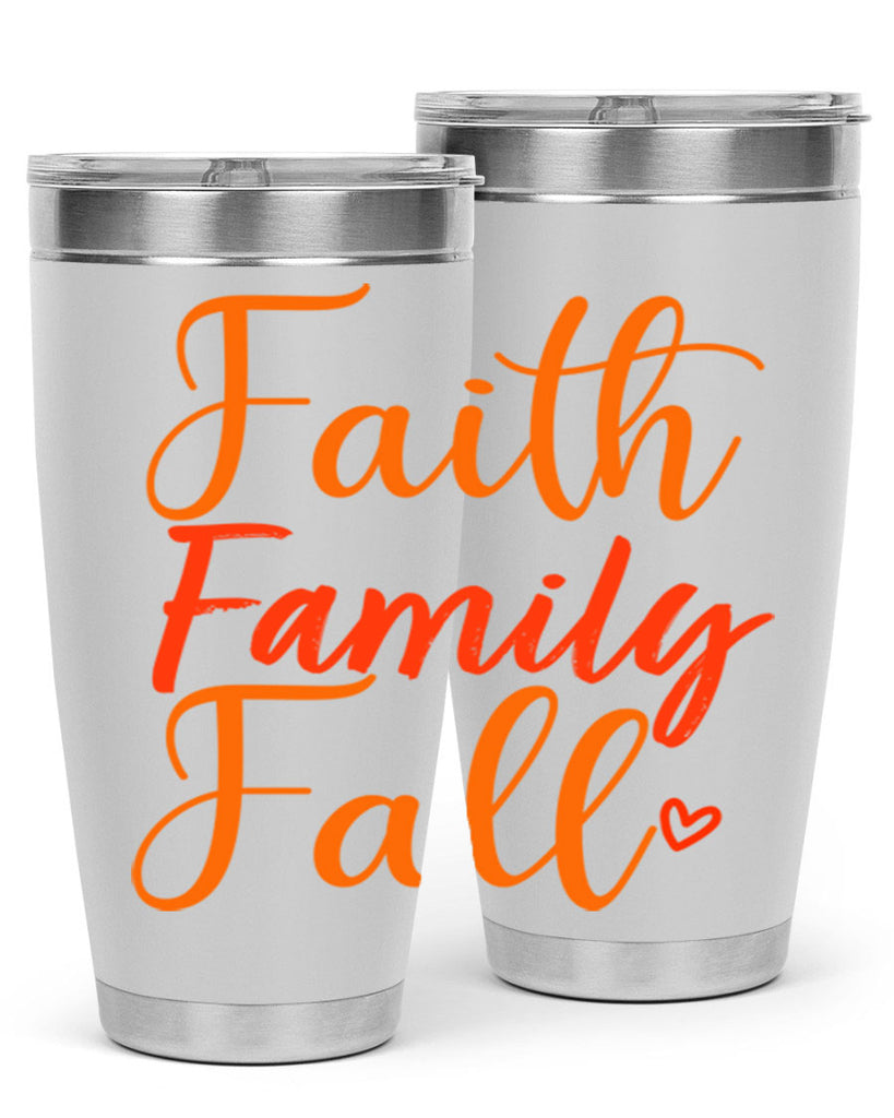 Faith Family Fall Design 81#- fall- Tumbler