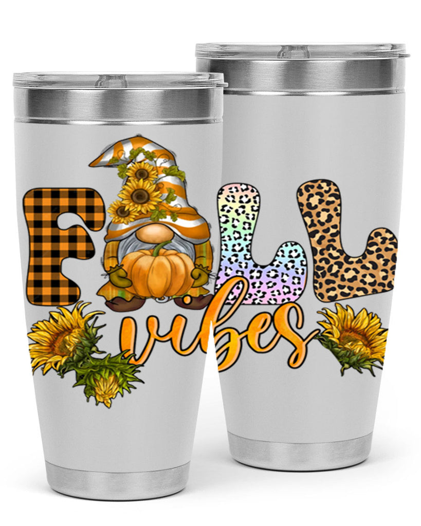 FallVibesFallGnome 164#- fall- Tumbler