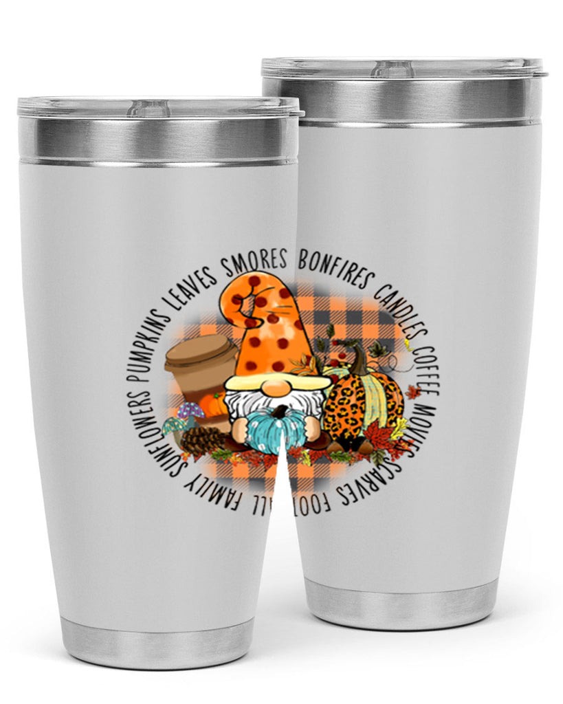 FallVibesGnome 165#- fall- Tumbler