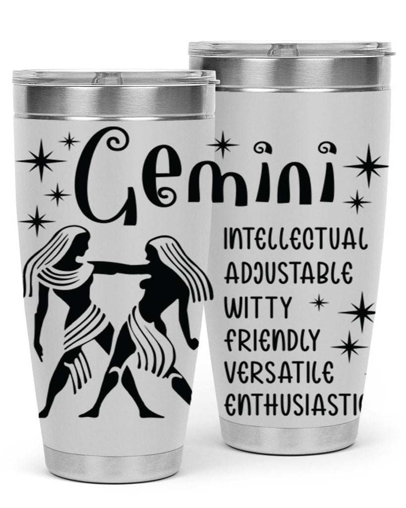 Gemini 217#- zodiac- Tumbler
