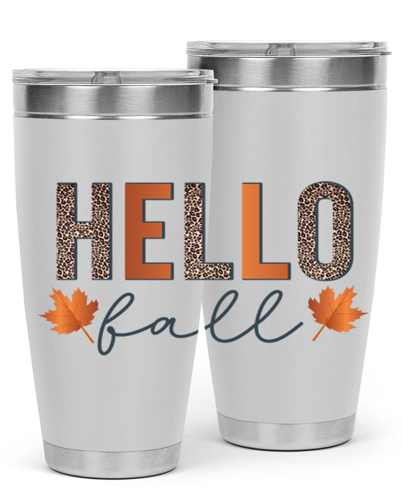 Hello Fall 272#- fall- Tumbler