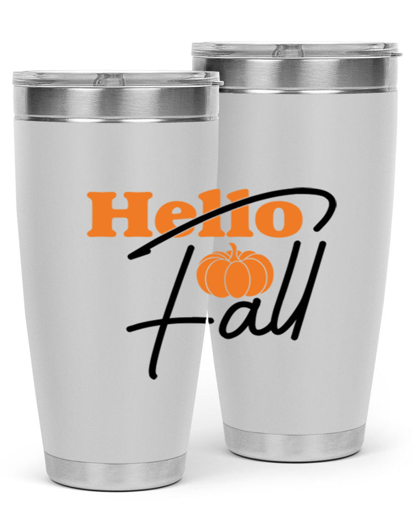 Hello Fall 279#- fall- Tumbler