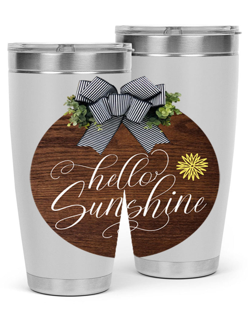 Hello Spring Lettering Mockup200#- spring- Tumbler
