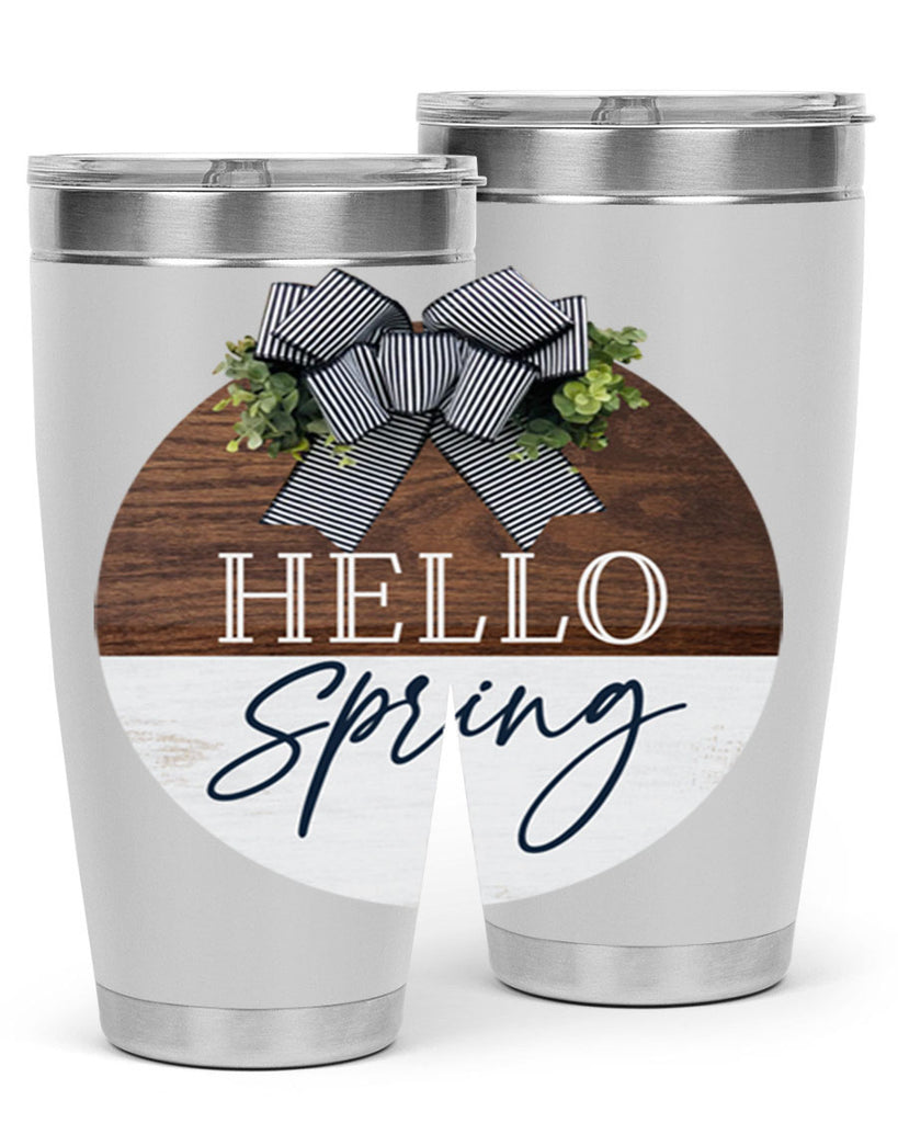 Hello Spring basic Mockup187#- spring- Tumbler