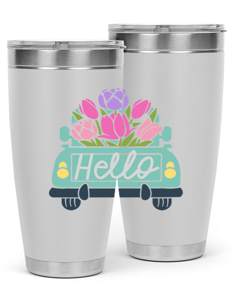 Hello Truck218#- spring- Tumbler