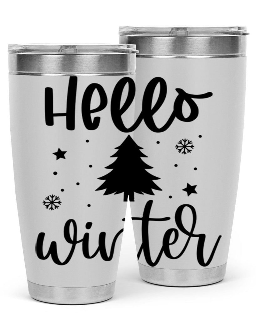 Hello Winter 162#- winter- Tumbler