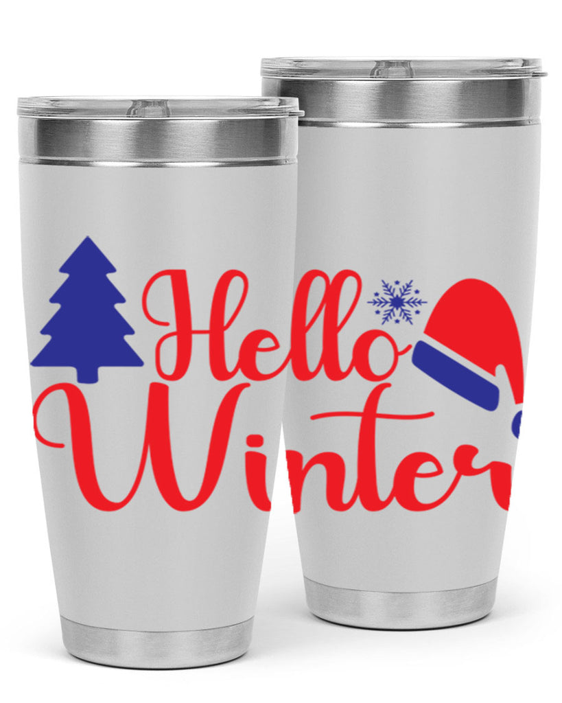 Hello Winter 179#- winter- Tumbler