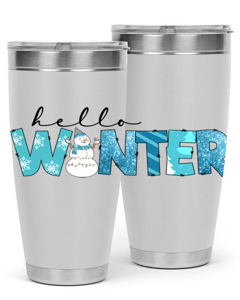 Hello Winter 188#- winter- Tumbler