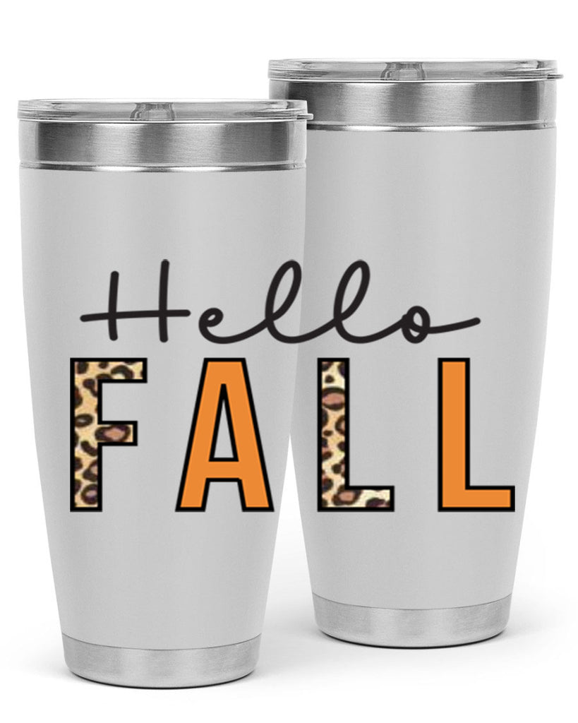 Hello fall 276#- fall- Tumbler