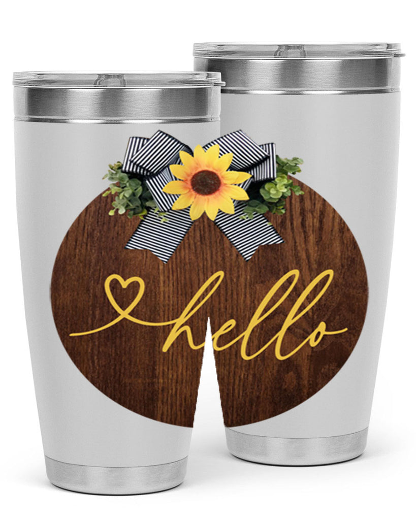 Hello heart Mockup182#- spring- Tumbler