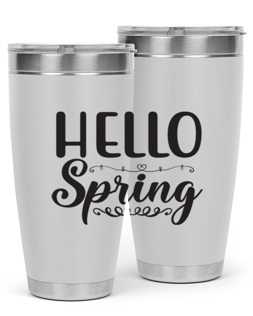Hello spring 185#- spring- Tumbler