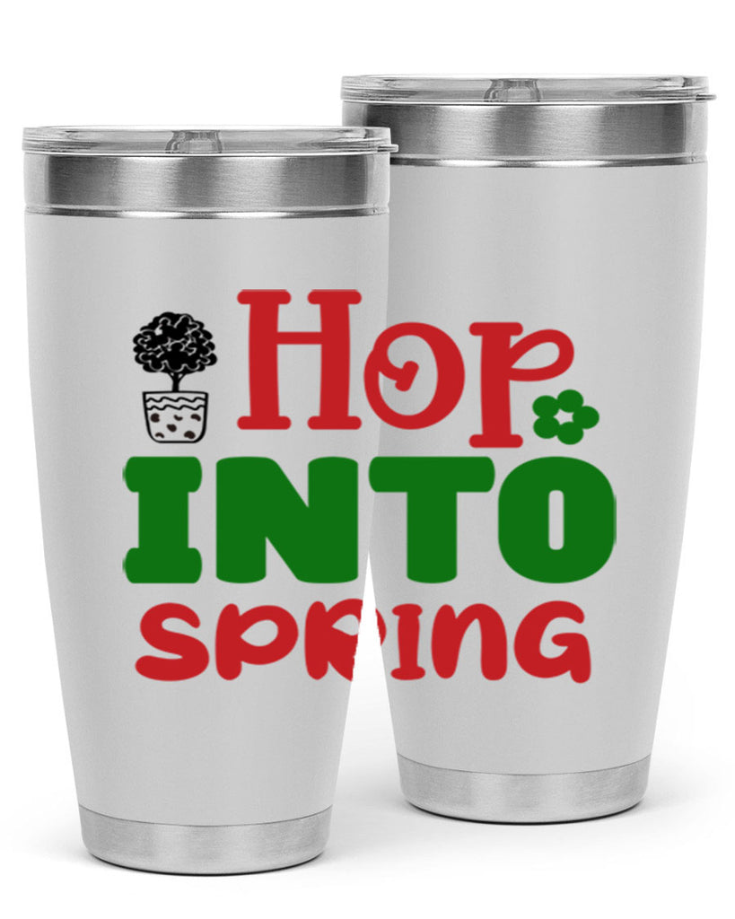 Hop into Spring 251#- spring- Tumbler