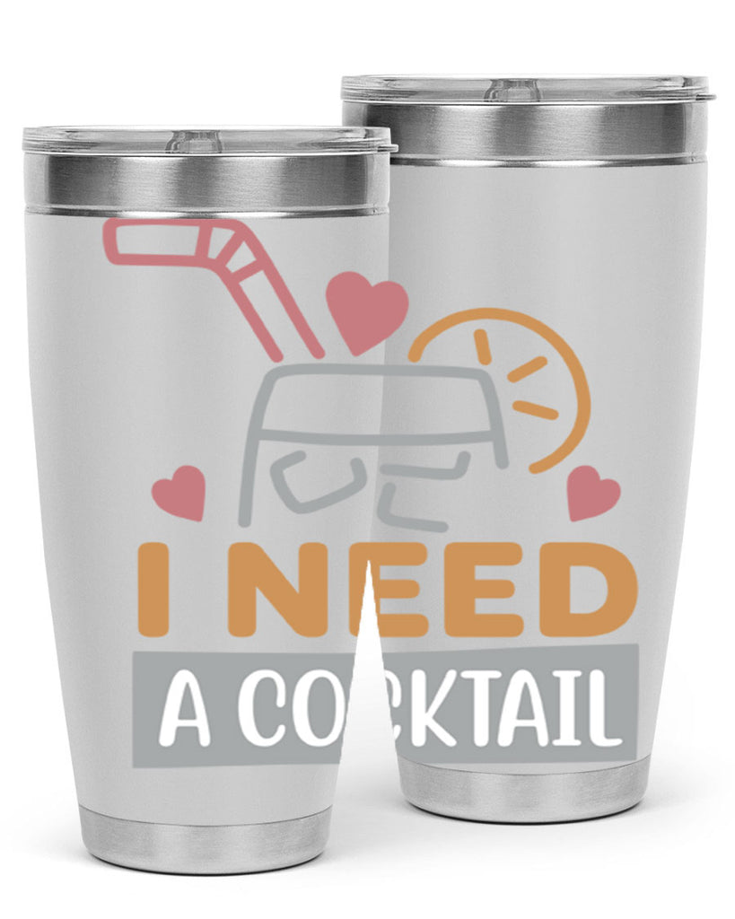 I Need A Cocktail 107#- fashion- Cotton Tank