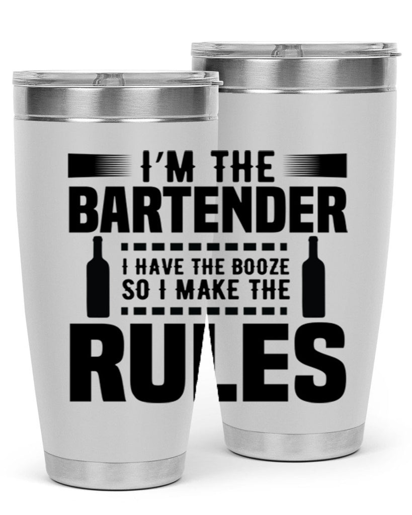 I am the Bartender Style 2#- bartender- tumbler