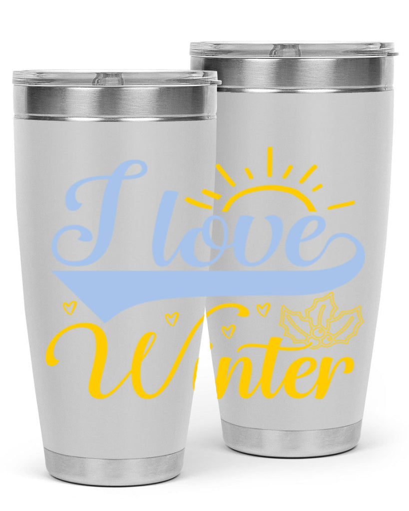 I love winter228#- winter- Tumbler